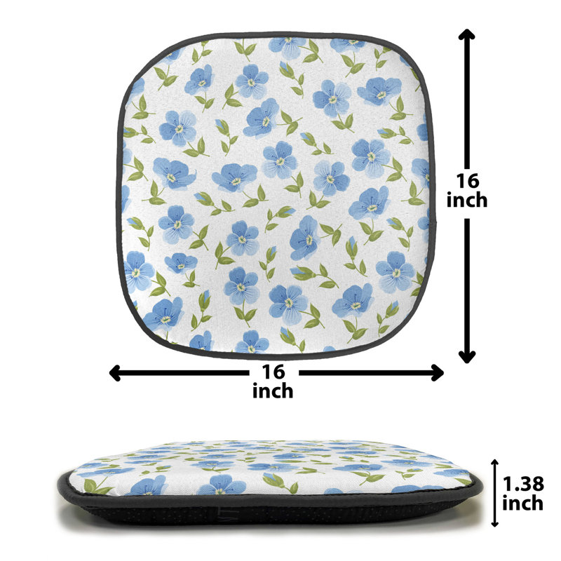 Coussin de siège papillon
