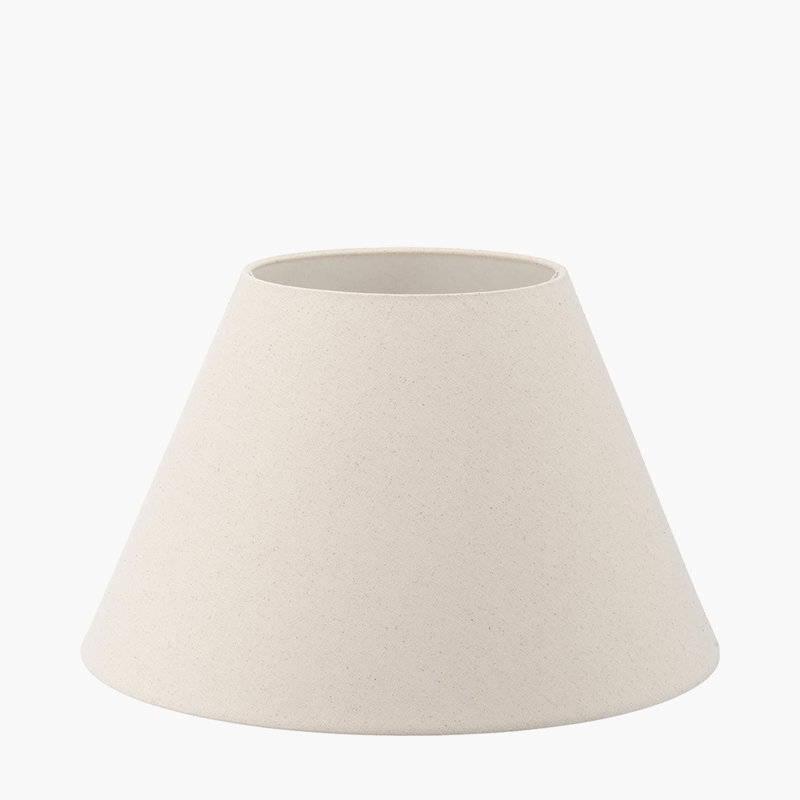 Deason Linen Empire Lamp Shade, 30cm H x 50cm W x 50cm D
