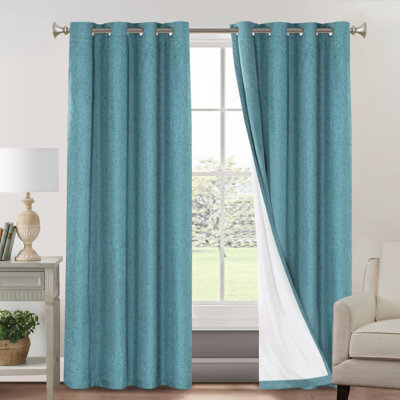 Dawain 100% Blackout Thermal Curtain Panels