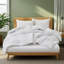 Édredon en duvet synthétique toutes saisons toutes saisons - hypoallergénique et doux, simple-286306998