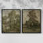 «Vintage Landscape XXVIII», impression numérique sur toile - ensemble de 2-1005133954-1005133955