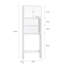 Freestanding Over The Toilet Storage