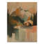 Art mural en bois Cabin Beneath the Peaks II - Montagne verte-8639264-8639267
