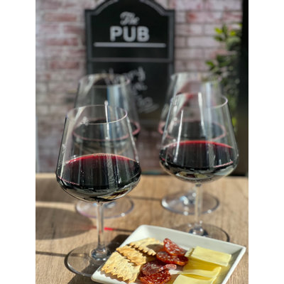 Plastic Wine Glasses Set of 4