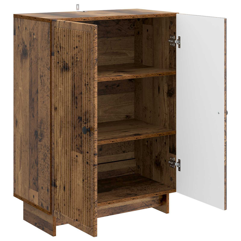 66 cm W Sideboard, Old Wood