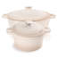 Batterie de cuisine en fonte 4 pièces BergHOFF Neo avec cocotte de 3 pte et marmite de 7 pte-77287209