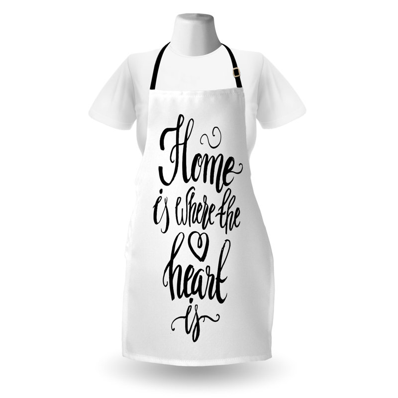 No Pattern Bib Apron