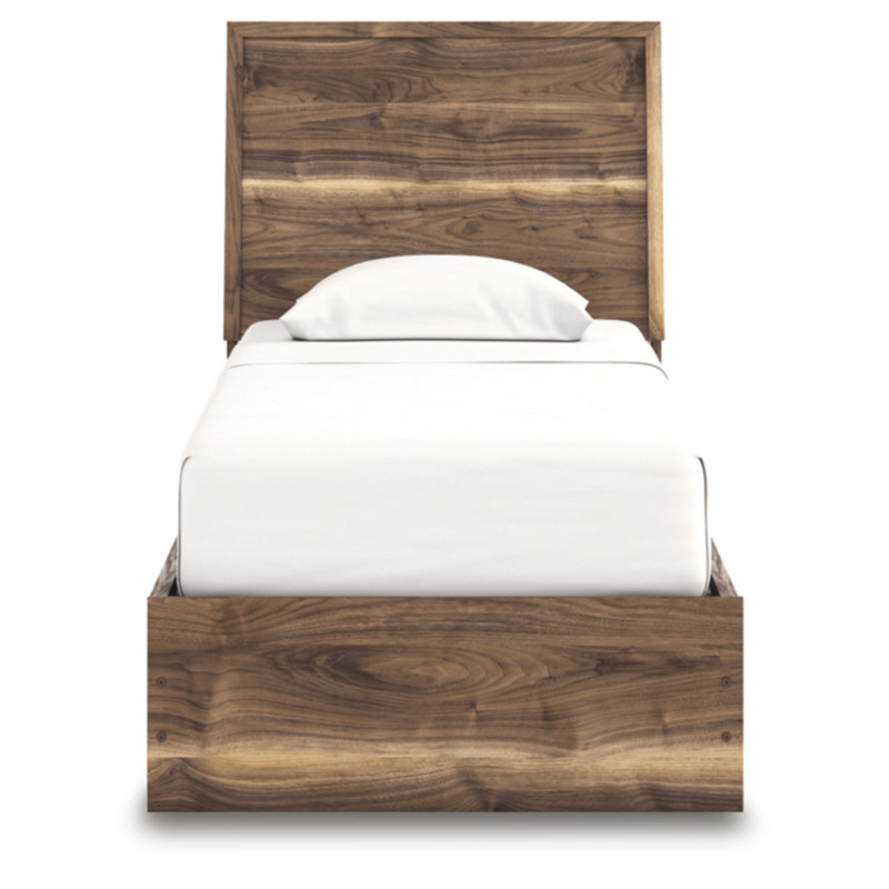 Hafizur Twin Panel Bed With Storage, Twin