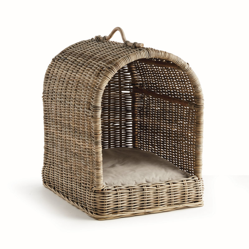 Dome Dog Bed, 29" H x 19.5" W x 23.5" D
