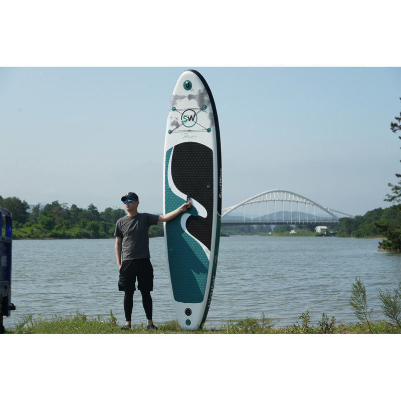 Inflatable Stand Up Paddle Board 11'X34"X6" With Accessories