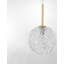 1 - Light Brushed Gold Sphere Pendant