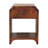 Newton Mini Chestnut Nightstand With A Drawer And Open Shelf