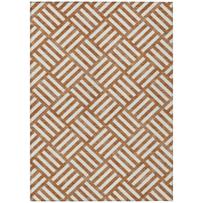 Kinslee Geometric Indoor / Outdoor Rug