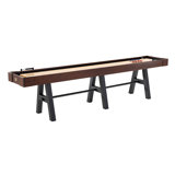 Barrington 132" Allendale Shuffleboard Table With Solid Wood Playfield And 8-puck Set