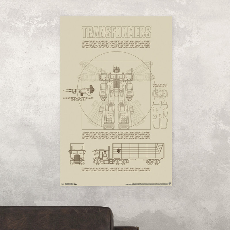 Transformateurs-impression sur papier