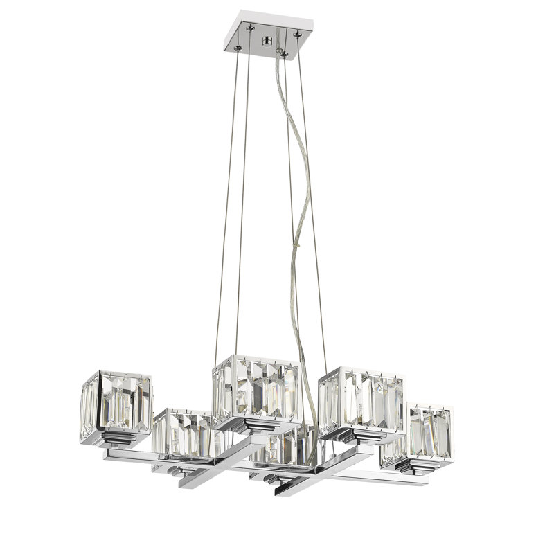 Lustre 6 lumières Hashir
