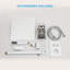 Dual Shower Head - 10 Inch Wall Mounted Square Shower System With Rough-In Valve-122404637
