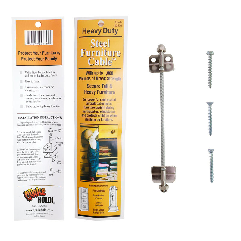 12 PK, 7" Steel Cable
