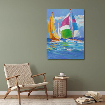 Art sur toile tendue par Longshore Tides, Slivka, Jane