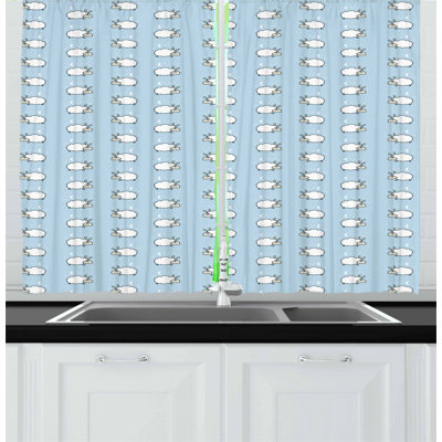 Tailored Kitchen Curtain