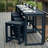 Ausbon 4 - Person Patio Dining Set with Rectangular Table-163686337