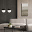  «Foggy 1» par Alicia Ludwig, art mural sur toile, 20 po x 40 po
