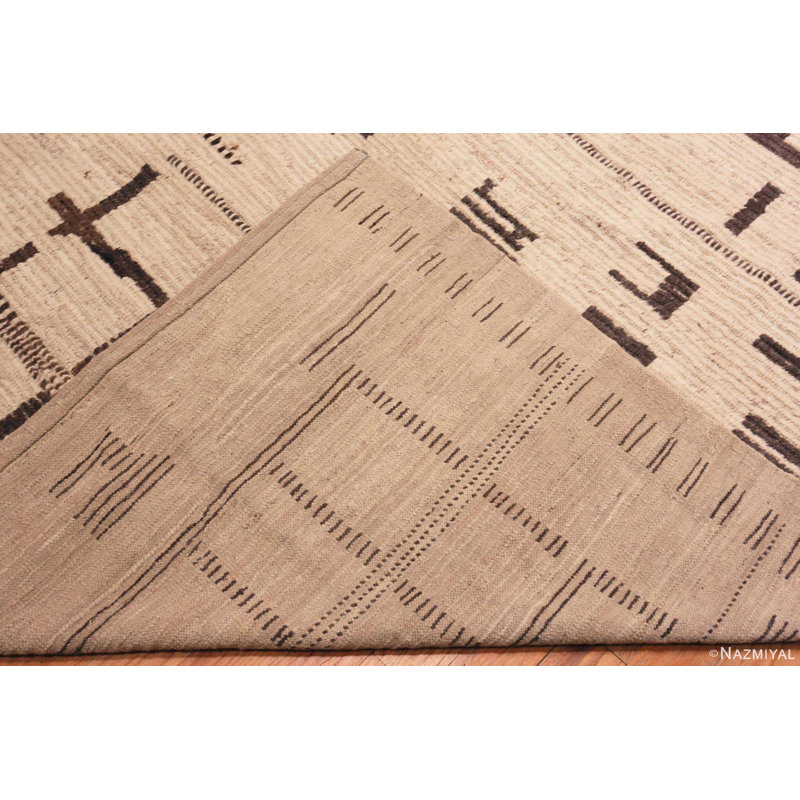 Best Modern Moroccan One-of-a-Kind Rectangle 14'6" X 19'2" Area Rug