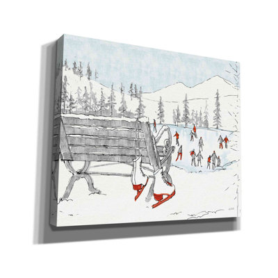 «Winter Fashion 11» par Anne Tavoletti - reproduction d'art sur toile tendue