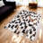 Brick Pattern Patchwork Cowhide Carpet_5 X 7.5 Ft-1707703078