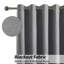 Blackout Linen Eyelet Curtains Set of 2 - Thermal Door & Window Panels-1095030823-1095030825
