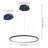 Odin 1-Light LED Unique / Statement Chandelier-116415424-71027344