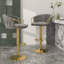 Christal Height Adjustable Swivel Bar Stool-813056547
