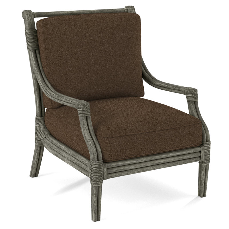 Fauteuil l 32 po Inveron, Pierre grise, Chocolat Elite; 0321-72