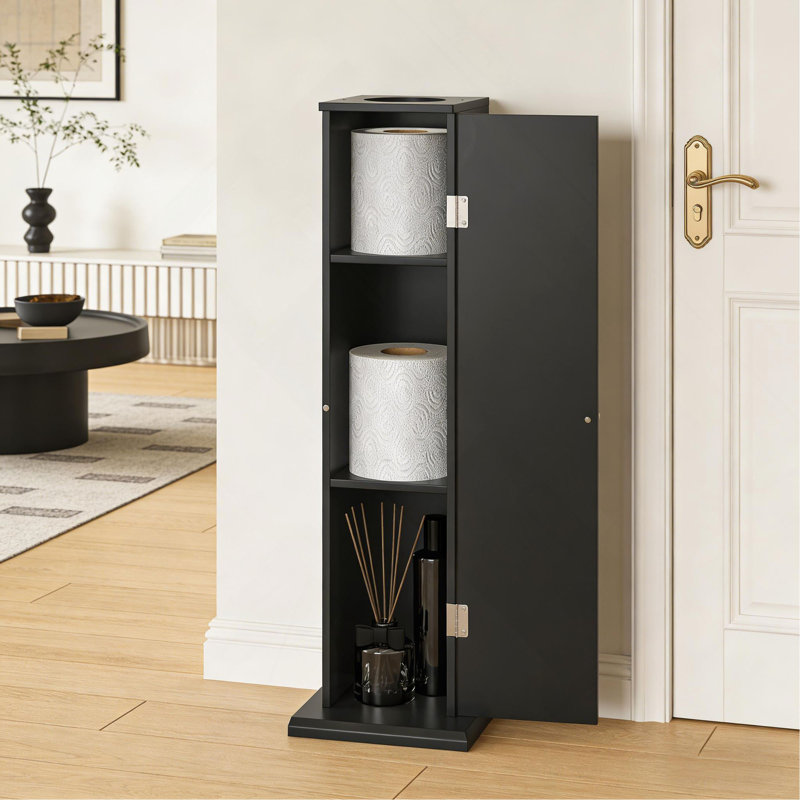 Armoire de rangement, armoire d'angle, petite armoire à papier hygiénique
