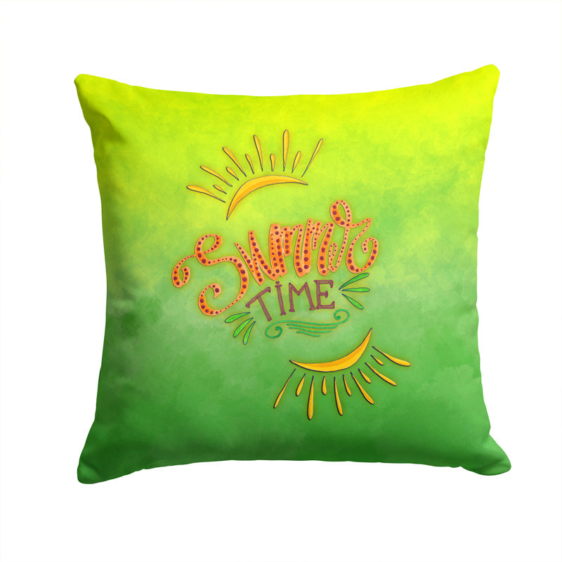 Coussin intérieur/extérieur heure d’été, 14 po x 14 po