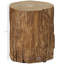 Tabouret en souche d'arbre