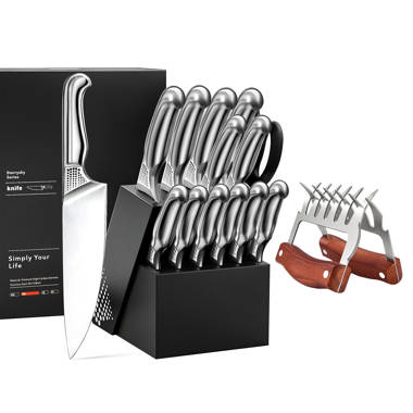 Berghoff Smart Knife Block Forged Cutlery 20 Pc. Set With Swivel
