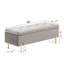 Banc de rangement rembourré avec couvercle Yvonne-305322593