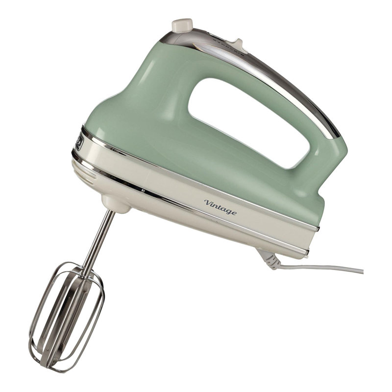 Ariete Vintage Hand Whisk, Green
