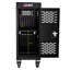 16 armoires de recharge verrouillables pour ordinateur portable et en noir. Rechargez 16 appareils simultanément. Unité de rangement sécurisée. Espace portable. Convient à différents types de tablettes. Disposition soignée du cordon. Ul Power Chargers.-870965205
