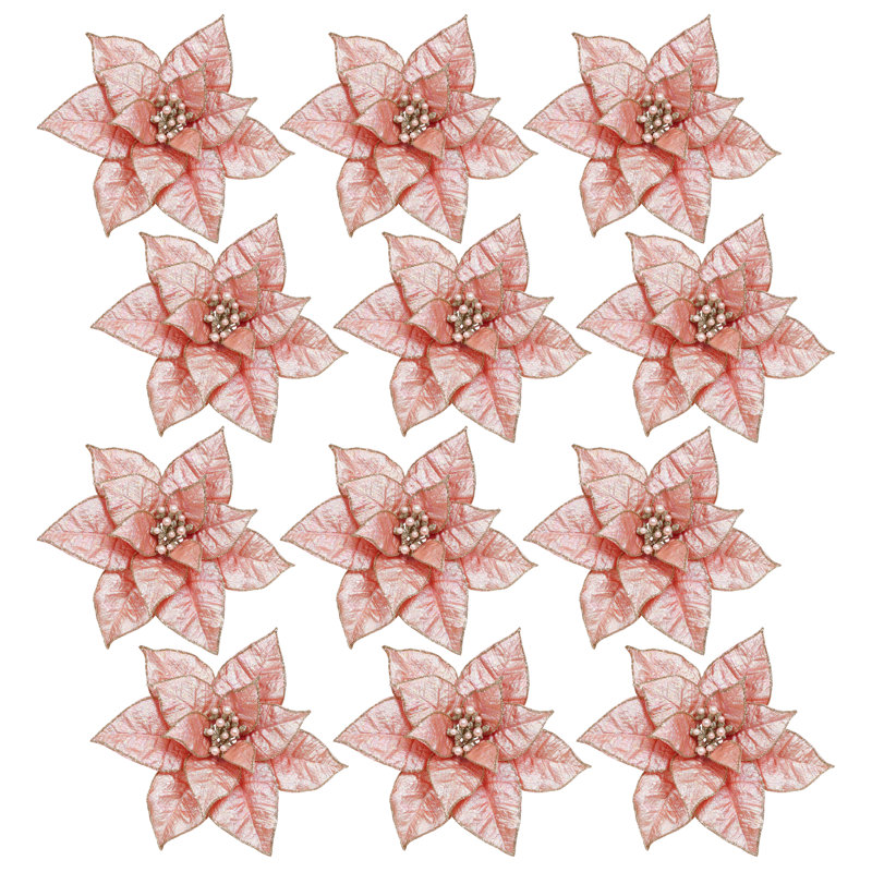 Holiday Shimmer Poinsettia, 4 Inches