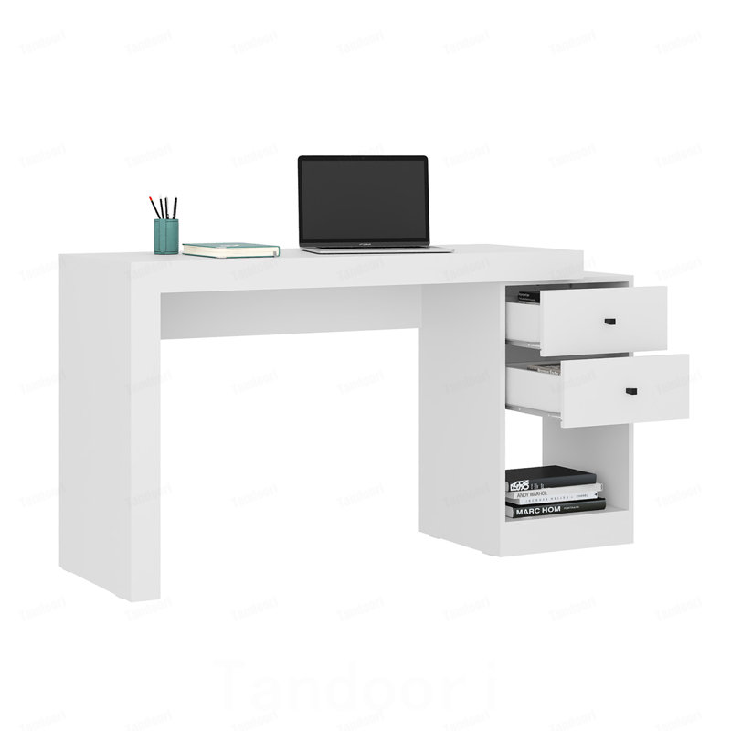 Bureau à domicile extensible, Blanc