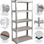Vida Metal Height -Adjustable Shelving Unit-19298070-19298071