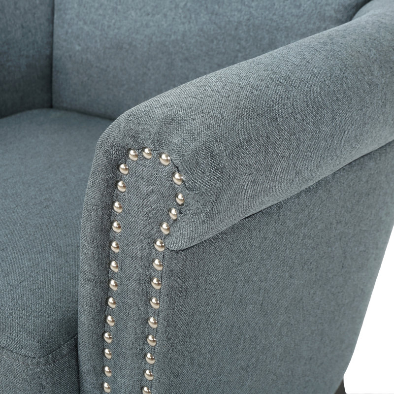 Fauteuil club, Bleu