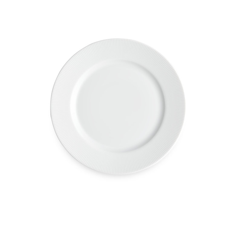 Eventail Rimmed Plate