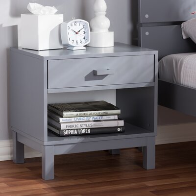 1 - Drawer Nightstand by Latitude Run