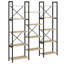 167cm H x 156cm W Steel Bookcase-2048933648