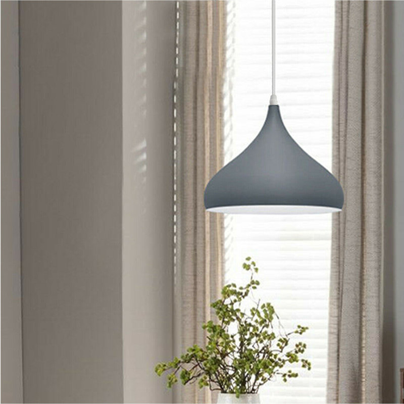 Jerlene 1 - Light Pendant, White, Grey