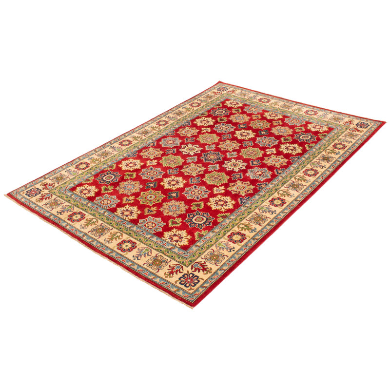 Tapis rouge Finest Ghazni 6 pi 9 po x 9 pi 8 po