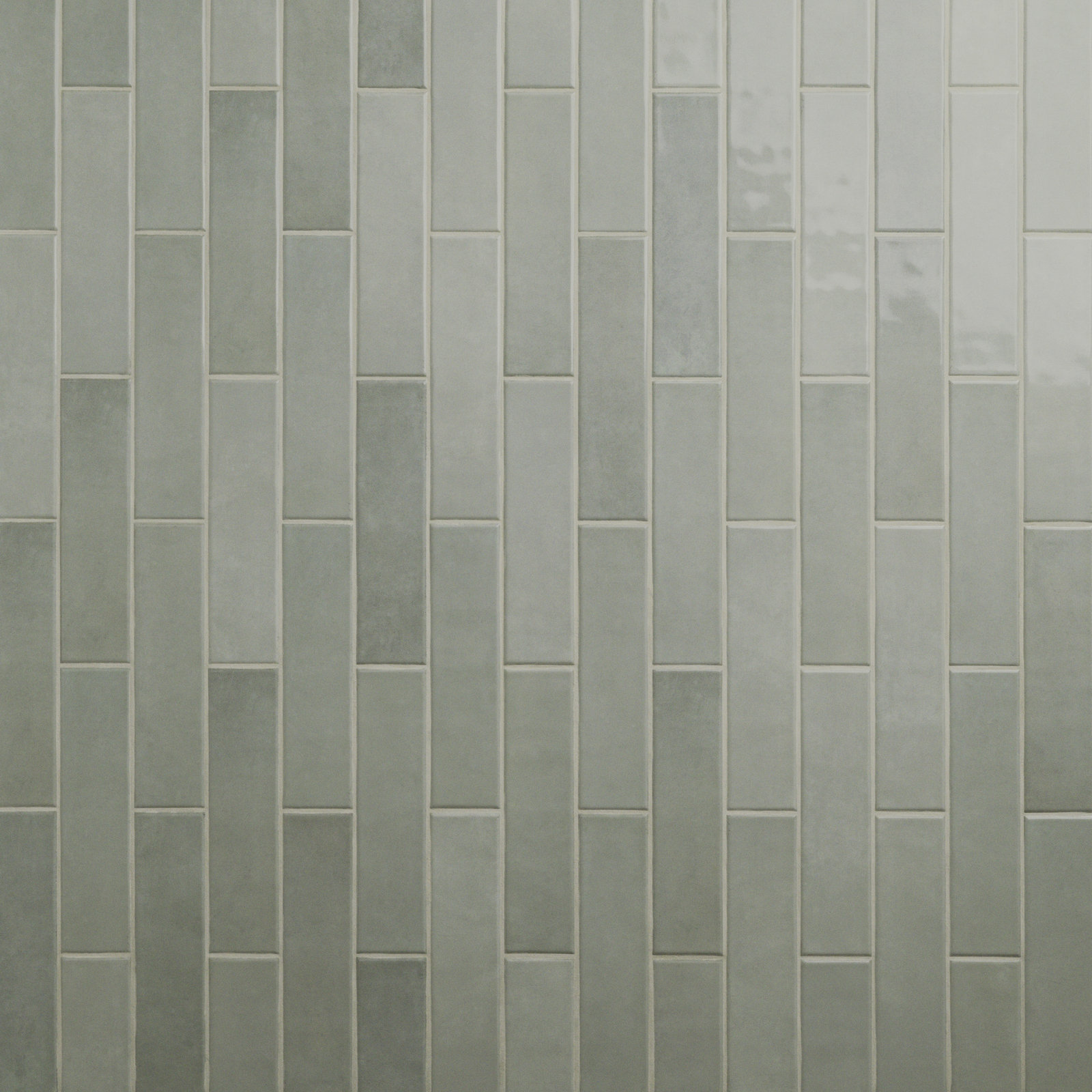 Renzo Glossy Ceramic Subway Wall Tile, Jade